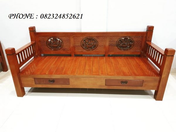 model kursi sofa kayu jati minimalis modern